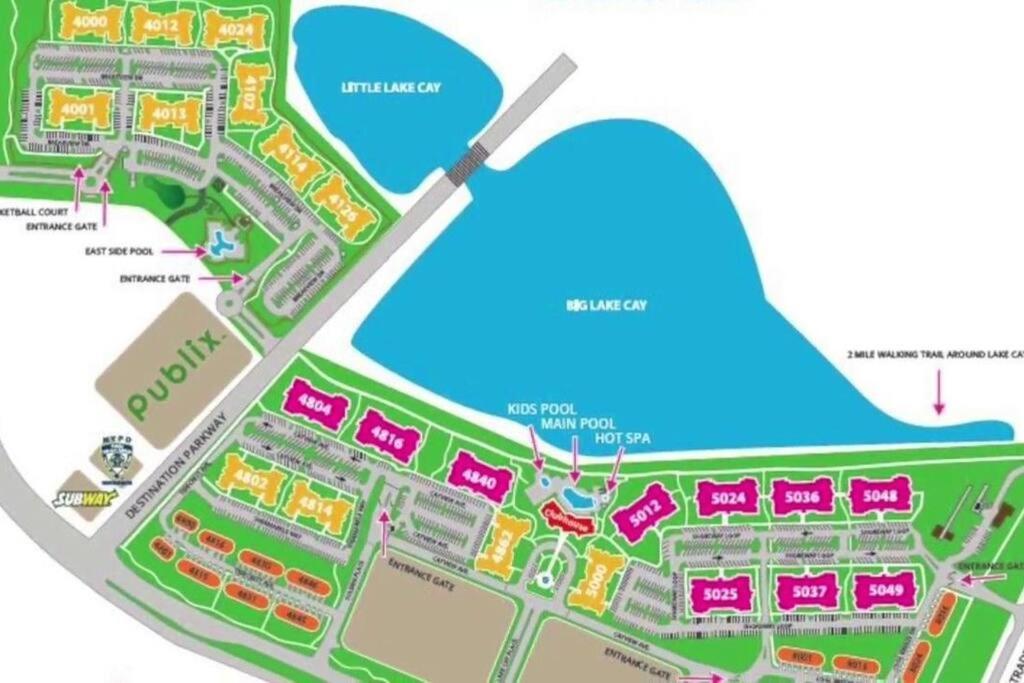 Seaworlddisneyuniversal Villa 5 Beds 3 Bed2Bath Орландо Экстерьер фото